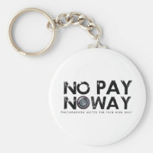 No pay No way! Keychain