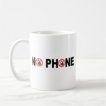 No Phone Coffee Mug