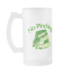 No Pinching Funny Irish mugs