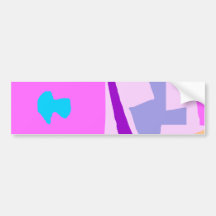 No Plan Sun Orange Blue River New Fall Bumper Sticker