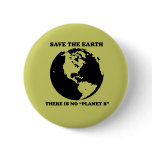 No Planet B Button