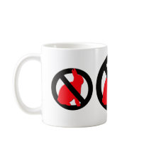 No Rabbits Allowed Mug