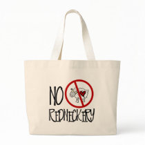 No Redneckery! Funny Redneck Sheep Canvas Bags