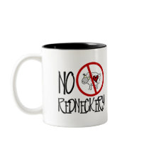 No Redneckery! Funny Redneck Sheep Mug