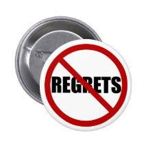 No Regrets Icon Button