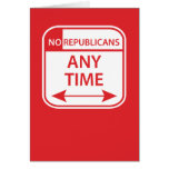 No republicans card