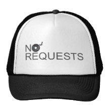 No Requests - DJ Disc Jockey Music Vinyl Hat