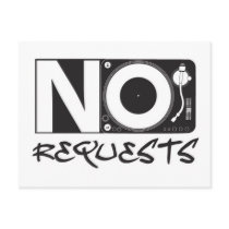 No Requests Post Cards