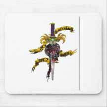 No Retreat, No Surrender merchandise Mouse Mats