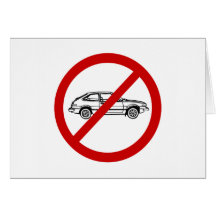 no-rice-burners greeting card