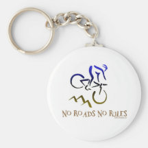 NO ROADS NO RULES KEY CHAINS