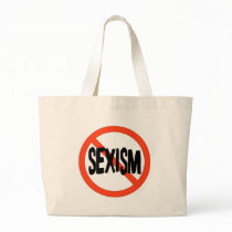 No Sexism Canvas Bags
