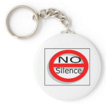 No Silence Keychain