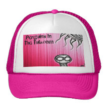 No Sleep, Penguins In The Tub.com Mesh Hats