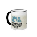 No Small Plans mug