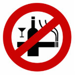 NO Smoking Alcohol ⚠ Thai Sign ⚠ photo sculptures