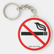 No Smoking Key Chains