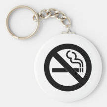 No Smoking Keychains