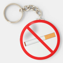 No Smoking Keychains