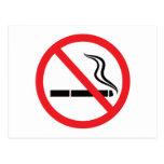 No smoking sign or symbol/anti smoking postcards