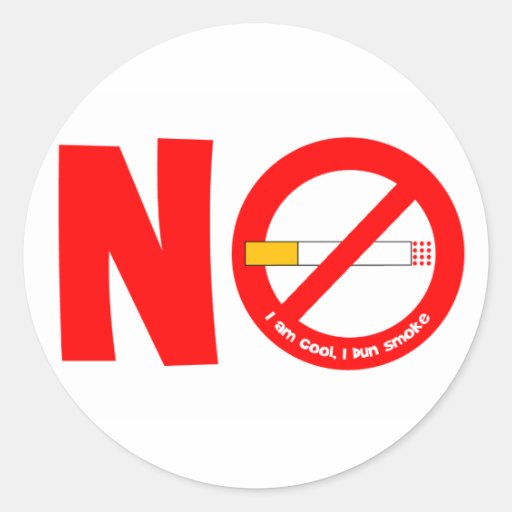 No Smoking Stickers