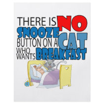 No Snooze Cat Bed