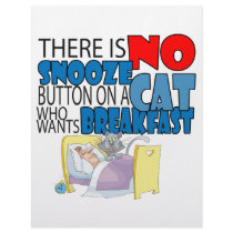 No Snooze Cat Bed