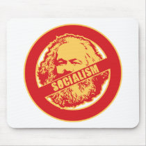 No Socialism Mouse Pads