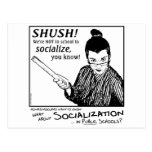 No Socializing! Postcards