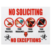 No Soliciting