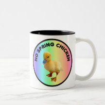 No Spring Chicken Mug
