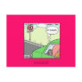 No Squid Zone Hilarious Cartoon Postcard