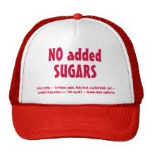 NO SUGARS hat, #1