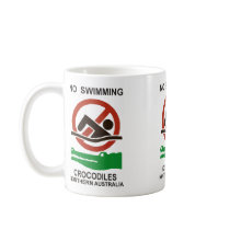No Swimming Mug