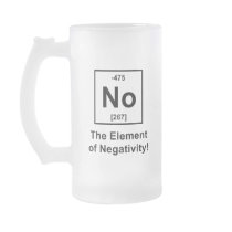 No, The Element of Negativity Mug