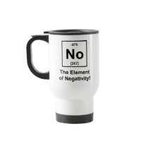 No, The Element of Negativity Mugs