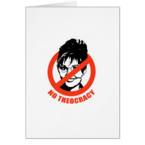NO THEOCRACY cards