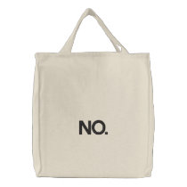 NO. Tote Bag