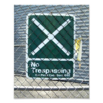 No Trespassing Photograph