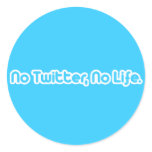No Twitter, No Life stickers