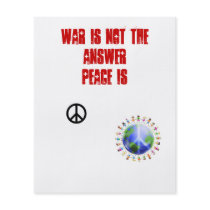 No War Custom Flyer