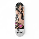 NO WARNING. Emo girl skateboards