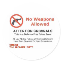 NO WEAPONS ALLOWED