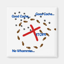 No Whammies! Geocaching Magnet