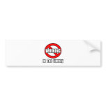 No Whining In The Library bumper stickers