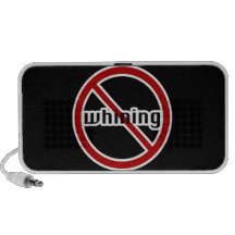 No Whining Speakers