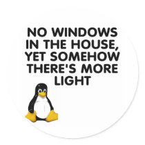 No windows in the house...