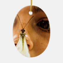 Noah and the Butterfly Ornament