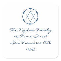 Noah Bar Mitzvah Envelope Seal Return Address
