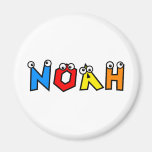 Noah Refrigerator Magnet